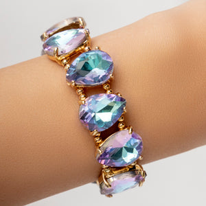 Crystal Janet Bracelet (Purple)