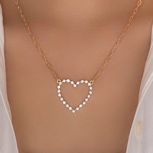 Crystal Juliana Heart Necklace