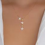 Chic Star Drop Necklace