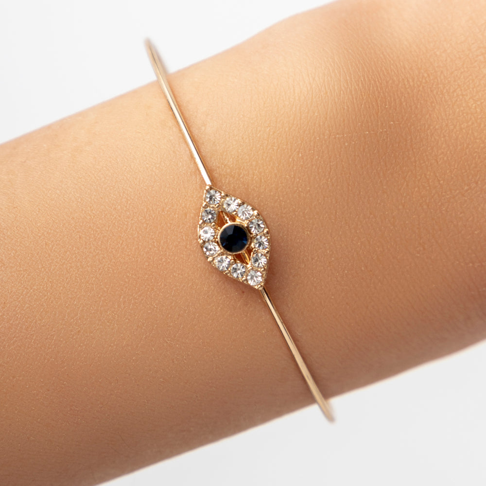 Crystal Eye Cuff