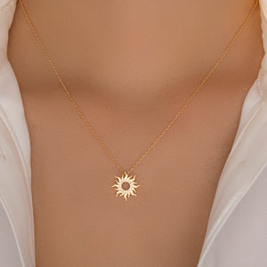 18K London Sun Necklace