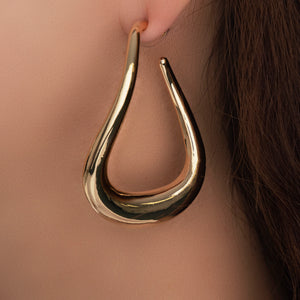 Gold Annette Hoops