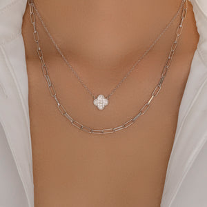 Gracie Steffy Necklace (Silver)