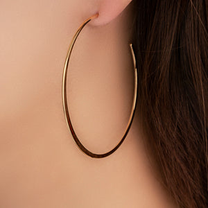 14K Olivia Hoops