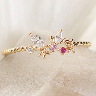 Mini Crystal Ring