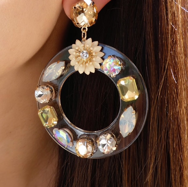 Crystal Valencia Earrings